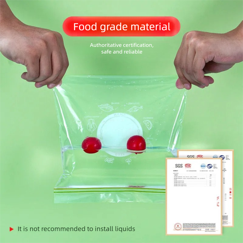 Double‑Zipper Sealed Bag, Food – обзор и цена Food Storage Zipper