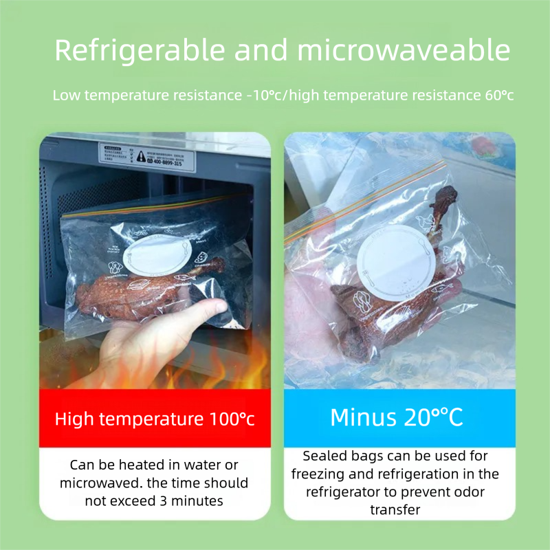 Double‑Zipper Sealed Bag, Food – обзор и цена Food Storage Zipper