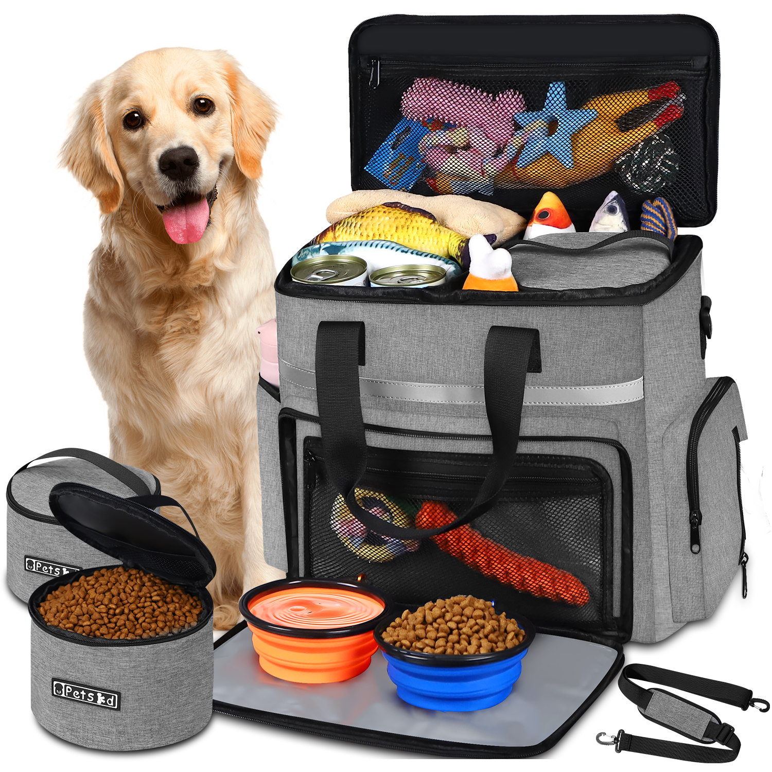 Petskd Outdoor Dog Organizer B – обзор и цена Food Storage Zipper