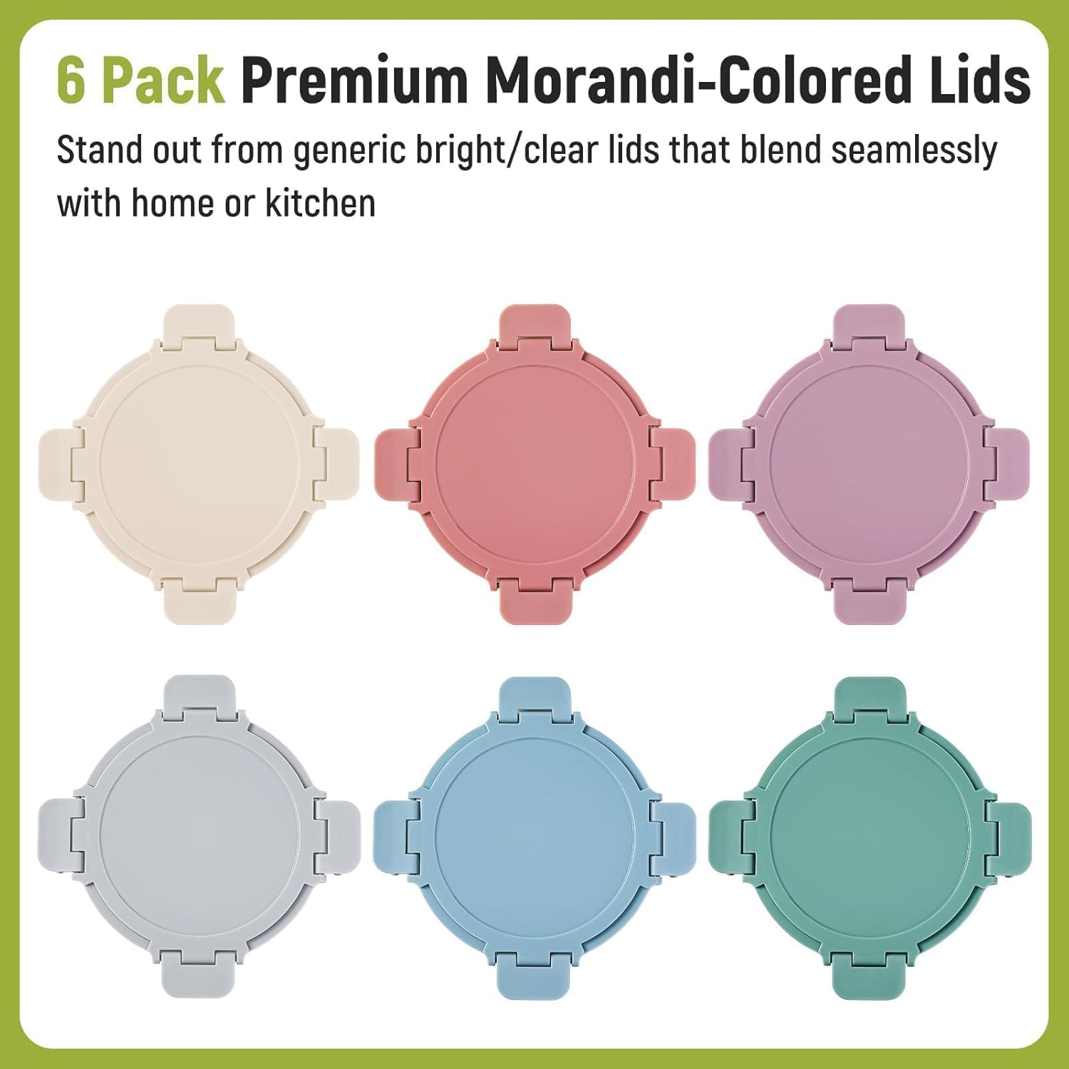 [UPGRADED LID] 6 Sets 3 Cup/24 – обзор и цена Food Storage Glass Containers