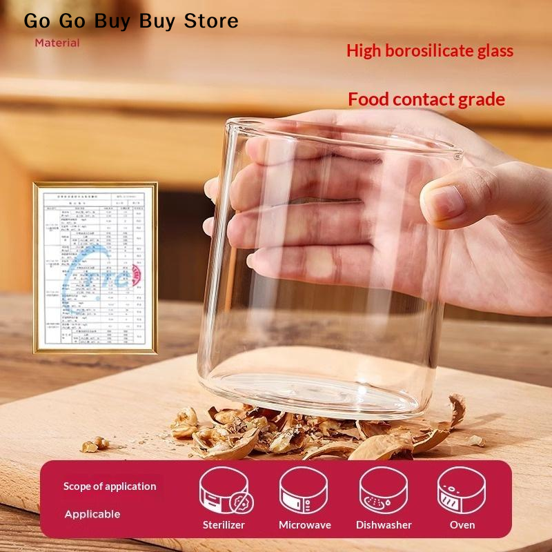 【ST】1Pc 240/400ML Glass Food S – обзор и цена Food Storage Glass Containers