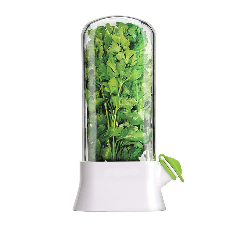 Refrigerator Herb Crisper Save – обзор и цена Herb Keeper Container