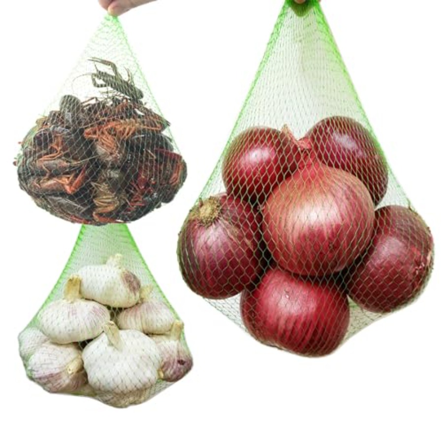 100 PCS Onion Potato Garlic St – обзор и цена Produce Bag Reusable Mesh