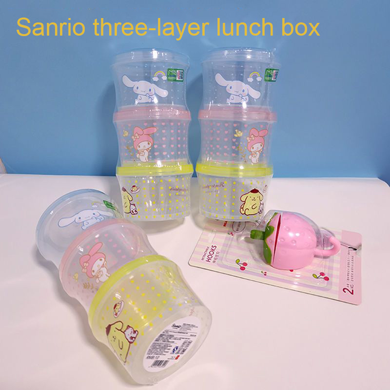 Kitty Bento Box Set 3 Pieces C – обзор и цена Food Storage Kits