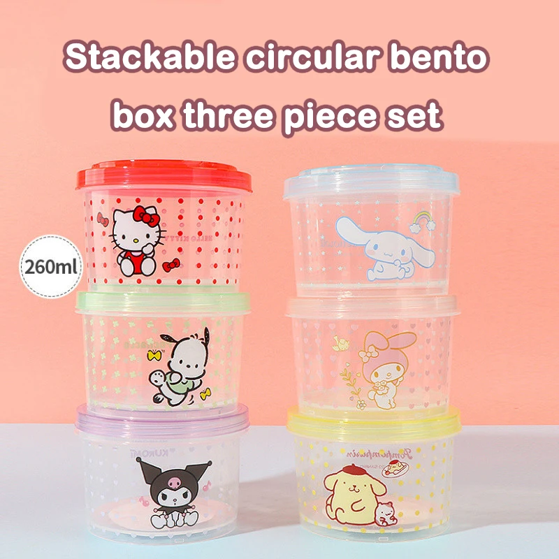 Kitty Bento Box Set 3 Pieces C – обзор и цена Food Storage Kits