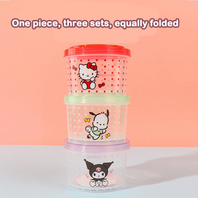 Kitty Bento Box Set 3 Pieces C – обзор и цена Food Storage Kits
